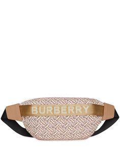 Burberry поясная сумка с монограммой