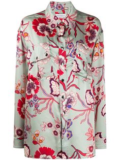 Faith Connexion блузка с цветочным принтом