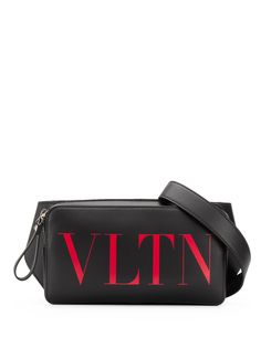 Valentino поясная сумка Valentino Garavani с логотипом VLTN