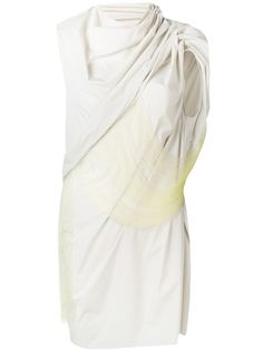 Rick Owens длинный топ с бахромой