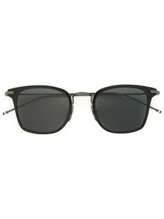 Thom Browne Eyewear солнцезащитные очки с квадратной оправой