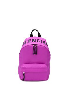 Balenciaga маленький рюкзак Wheel с логотипом