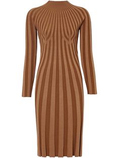 Burberry платье в рубчик