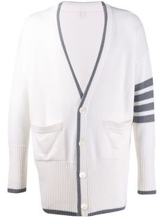 Thom Browne кардиган оверсайз с V-образным вырезом