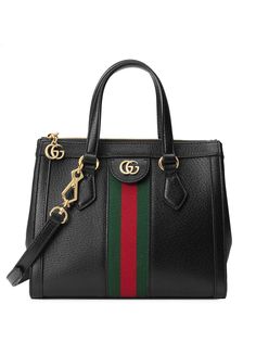 Gucci сумка-тоут с контрастными полосками
