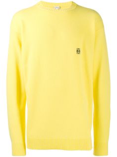 Loewe джемпер с вышитым логотипом
