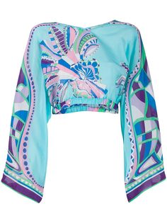 Emilio Pucci топ с принтом Corisco