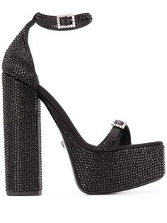 Versace босоножки с кристаллами