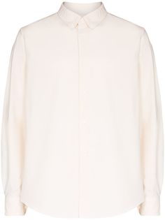 visvim рубашка Albacore с нашивками на рукавах
