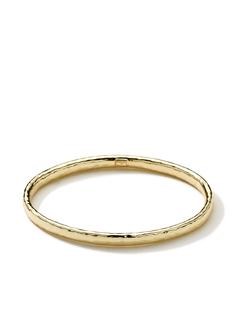 IPPOLITA золотой кованый браслет