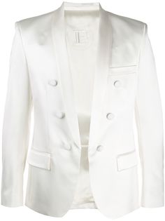 Balmain пиджак с логотипом