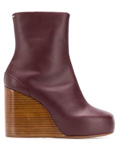 Maison Margiela ботильоны на танкетке