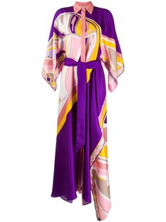 Emilio Pucci платье с абстрактным принтом