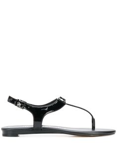 Calvin Klein сандалии с металлическим логотипом