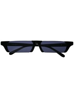 Linda Farrow солнцезащитные очки с прямоугольными линзами