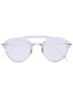 Dior Eyewear футуристичные солнцезащитные очки-авиаторы