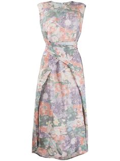 Anntian платье без рукавов с запахом