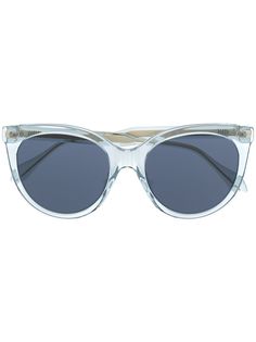 Gucci Eyewear затемненные солнцезащитные очки в оправе кошачий глаз