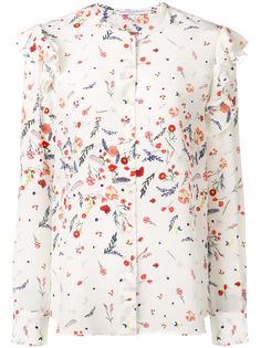 Ermanno Scervino рубашка с цветочным принтом