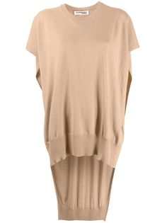 Courrèges трикотажный джемпер оверсайз