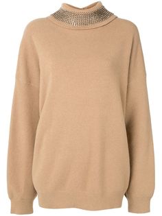 Alexander Wang джемпер свободного кроя с высоким воротником