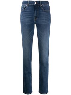 7 For All Mankind прямые джинсы кроя слим