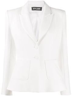 Styland приталенный однобортный блейзер
