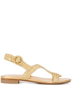 Stuart Weitzman сандалии Teodora с плетеными ремешками