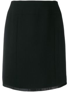 Chanel Pre-Owned юбка мини прямого кроя