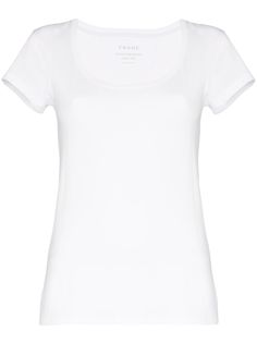 FRAME футболка Le Mid Rise Scoop