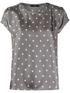 Seventy блузка в горох