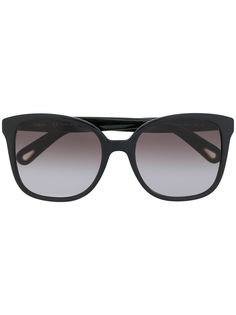 Chloé Eyewear солнцезащитные очки в оправе кошачий глаз