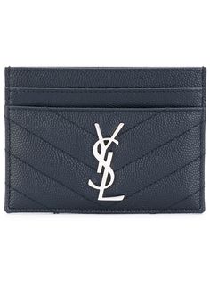 Saint Laurent визитница с логотипом