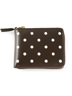 Comme Des Garçons Wallet кошелек в горошек Polka Dots Printed