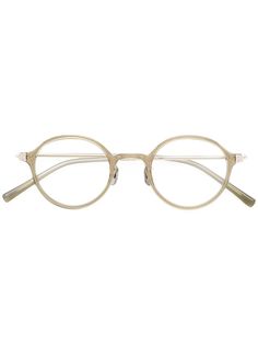 Eyevan7285 очки в оправе округлой формы