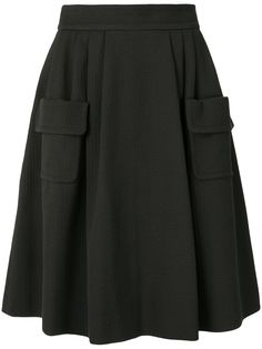 Paule Ka расклешенная плиссированная юбка