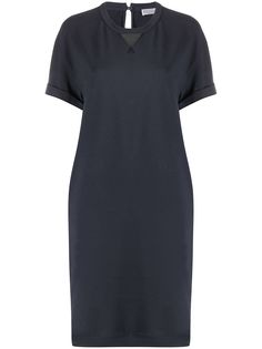 Brunello Cucinelli платье-толстовка