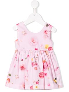 Lapin House платье с принтом роз