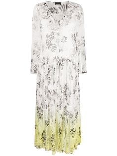 Ermanno Ermanno расклешенное платье мини с цветочным принтом