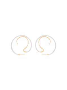 Panconesi позолоченные серебряные серьги