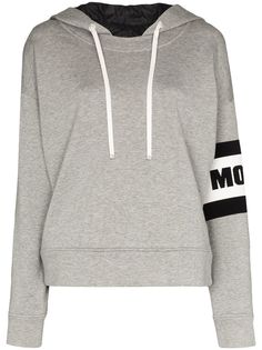 Moncler толстовка с капюшоном и логотипом