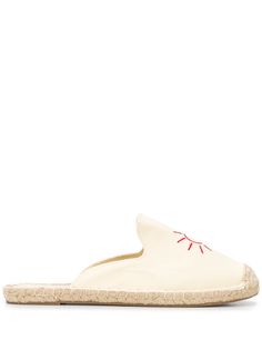 Mc2 Saint Barth эспадрильи с вышивкой