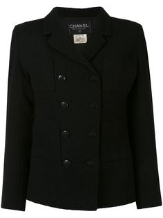 Chanel Pre-Owned двубортный жакет 1996-го года