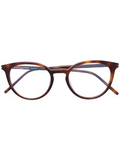 Saint Laurent Eyewear очки в круглой оправе