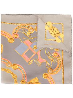Céline Pre-Owned платок с принтом