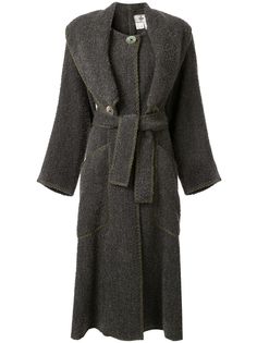 Fendi Pre-Owned длинное пальто