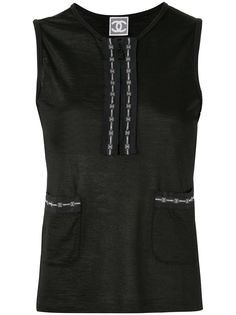 Chanel Pre-Owned топ без рукавов Sports Line