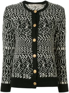 Comme Des Garçons Pre-Owned кардиган с абстрактным принтом
