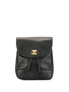 Chanel Pre-Owned рюкзак с цепочкой