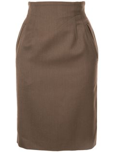 Christian Dior юбка прямого кроя